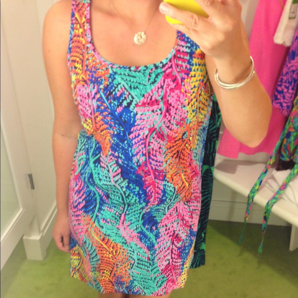 Lilly Pulitzer XS Betty Dress Electric Feel